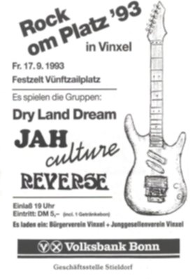 Plakat von Rock om Platz '93